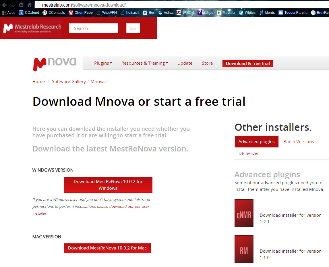 mestrenova software download